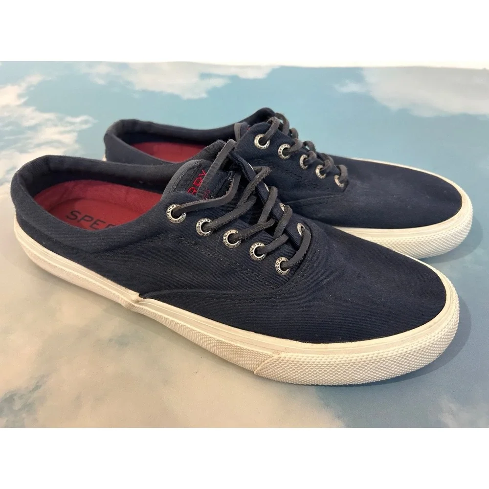 Sperry Top-Sider Navy Striper II Mule Men's Sneakers 8M